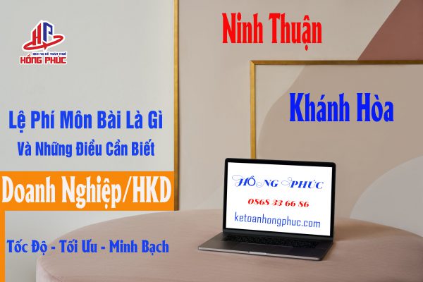 Thuế Môn Bài Là Gì