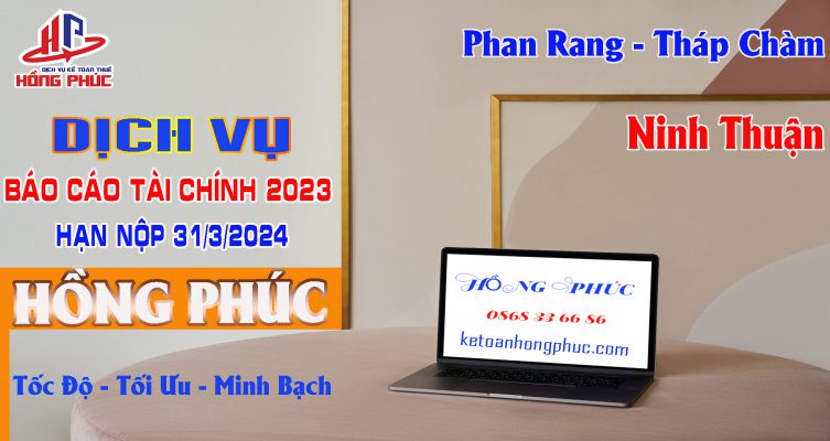 Dịch Vụ Báo Cáo Tài Chính Tại Ninh Thuận