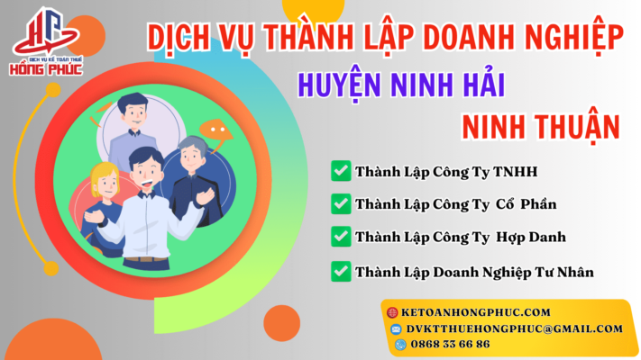 Thành Lập Doanh Nghiệp Tại Ninh Hải_Hồng Phúc