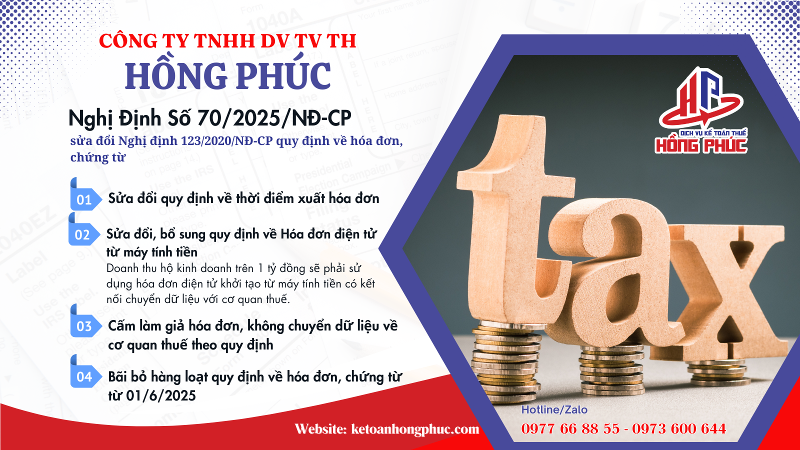 Nghị Định 70/2025/NĐ-CP Sửa Đổi Nghị Định 123/2020/NĐ-CP Về Hóa Đơn, Chứng Từ Nghị định 70/2025/NĐ-CP sửa đổi Nghị định 123/2020/NĐ-CP