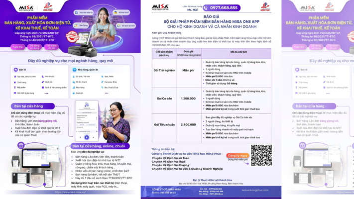 Dịch Vụ Kế Toán Thuế Hồng Phúc Cùng Misa Triển Khai Phần Mềm Miễn Phí